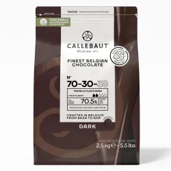 Callebaut Dark Chocolate; Very Bitter